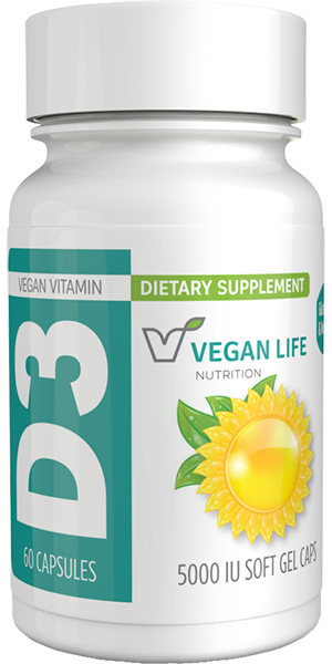 Vitamin D3 5000 IU Bottle